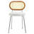 Boucle Low Rattan Back Side Chair-93021889