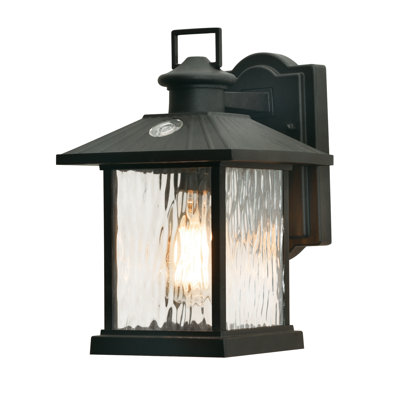 Lanterne murale d'extérieur 1 lumière noire Colworth