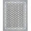 Tapis d'intérieur bleu Nourison Grace-116125988