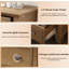 Commode pour chambre à coucher, commode haute 48 po avec 5 tiroirs, commode avec rangement