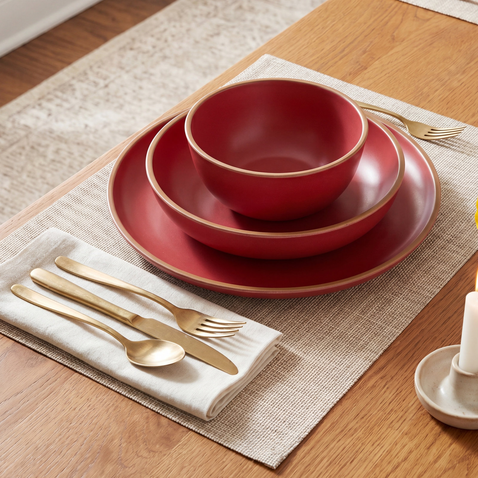 Dinnerware Set - Service for 4