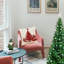 Housse de coussin en lin 18 po Nelsonia
