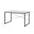 Faux Concrete Top Rectangular Writing Desk