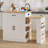 Extendable Island Console With Drawers