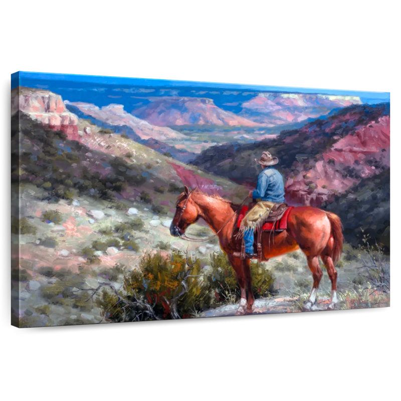 Lelar Mighty Pretty Spot, 32" H x 48" W