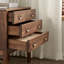 Console en bois massif de style chinois