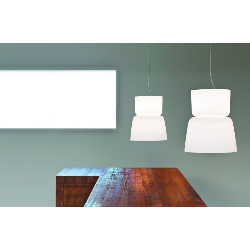 3 - Light Chrome LED Cone Pendant, Opal White, Yes