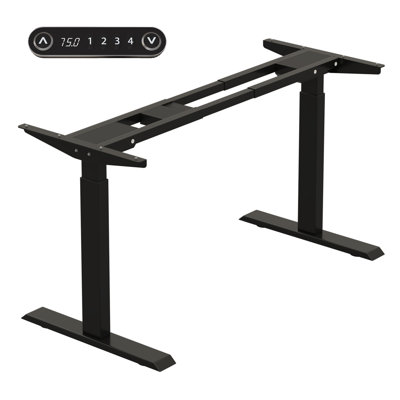 Dual Motor Electric Bracket Height Adjustable Standing Desk