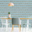 Rouleau de papier peint adhésif L 18 pi x l 20,5 po Twinging