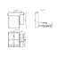 Grand lit escamotable de bureau en bois massif Johnniemae-855870789