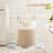 Woven Cotton Rope Laundry Hamper Basket For Home Organization, Large Capacity Decorative Storage For Clothes, Toys, Blankets In Bathroom, Nursery And Living Room-1530255881