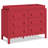 Sammy Scallop 6-Drawer Dresser-102745936
