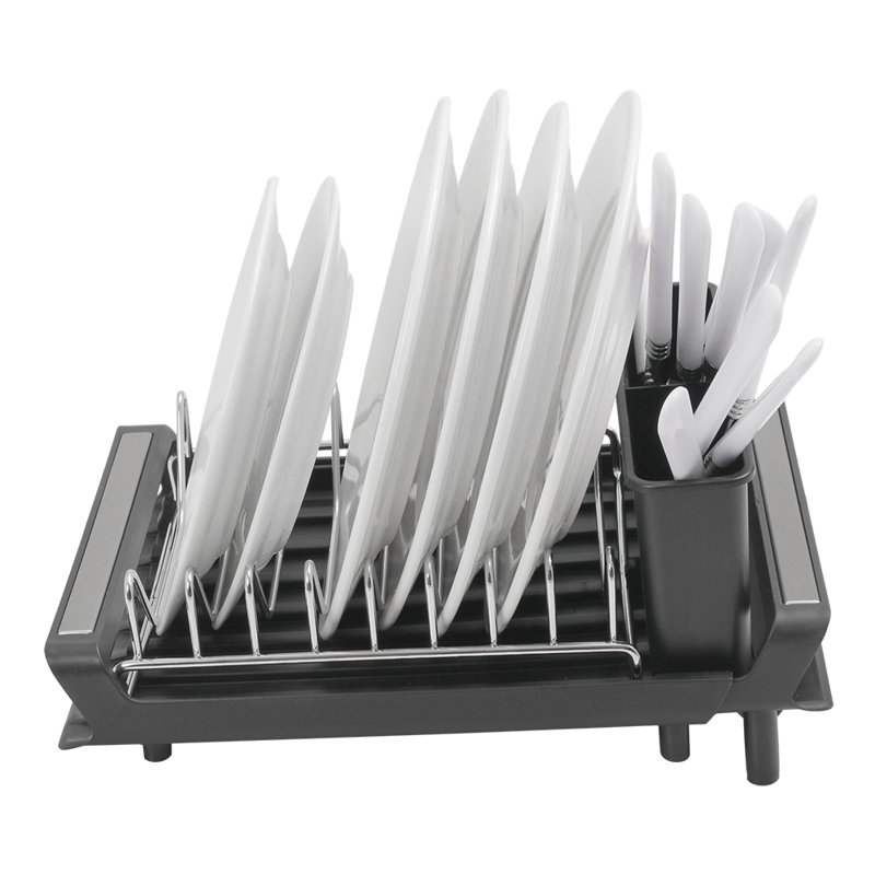 telescopic dish drain rack, multi-functional kitchen knife, fork, chopsticks, sink tableware storage rack