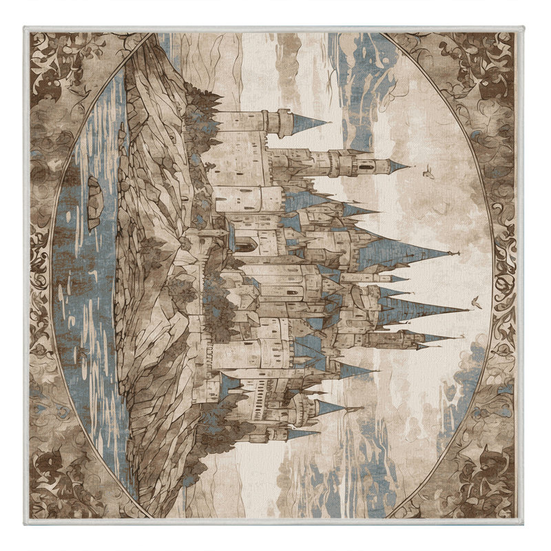 Legacy's Tower Rug, Square 3'