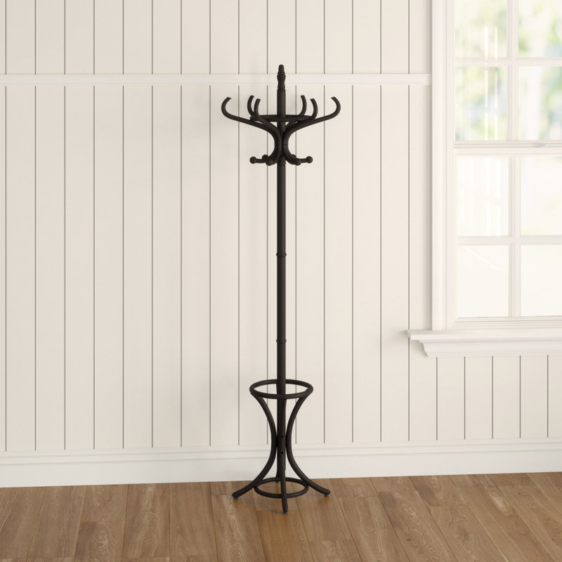 Jeb Freestanding Coat Rack, Black