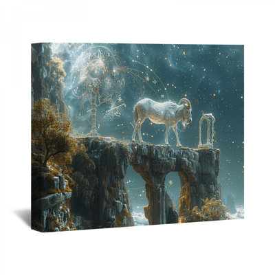 «Mountain Goat» sur toile