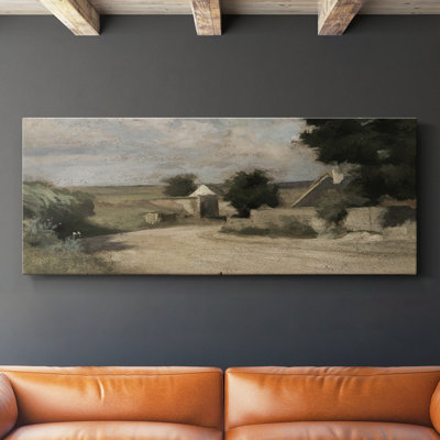 Série paysage - DLxxxi - Toile tendue avec châssis - Prêt à accrocher