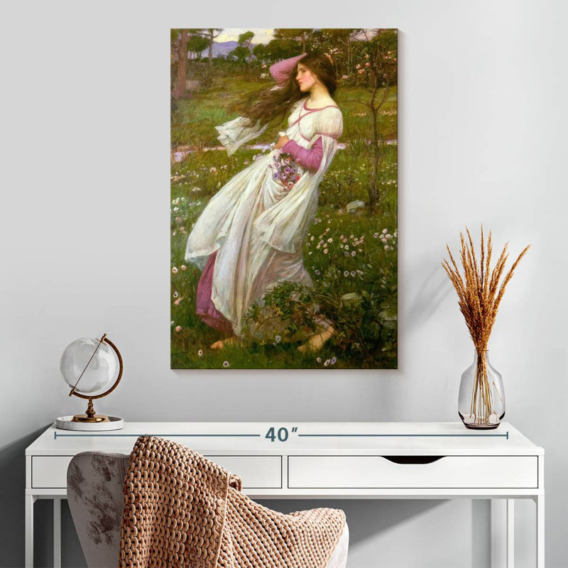 Leisha Windflowers, 30" H x 20" W