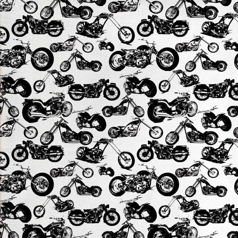 Tissu de motocyclette, l 58 po x L 72 po