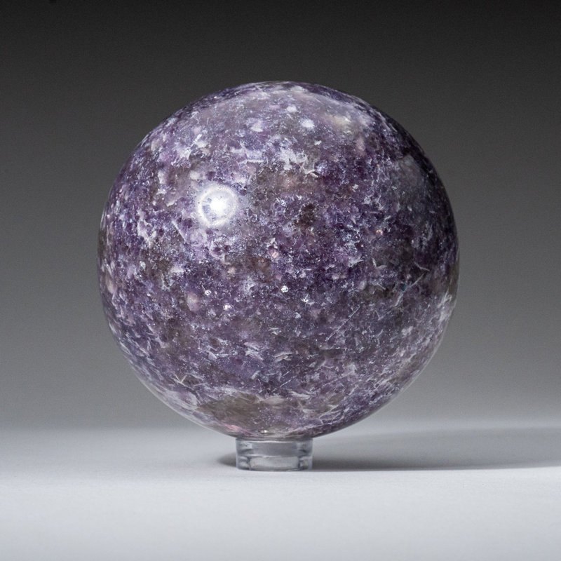 Genuine Polished Lepidolite (2.75") Sphere from Madagascar