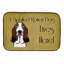 Tapis de séchage pour chien basset hound