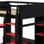 Lit mezzanine avec bureau Gaming