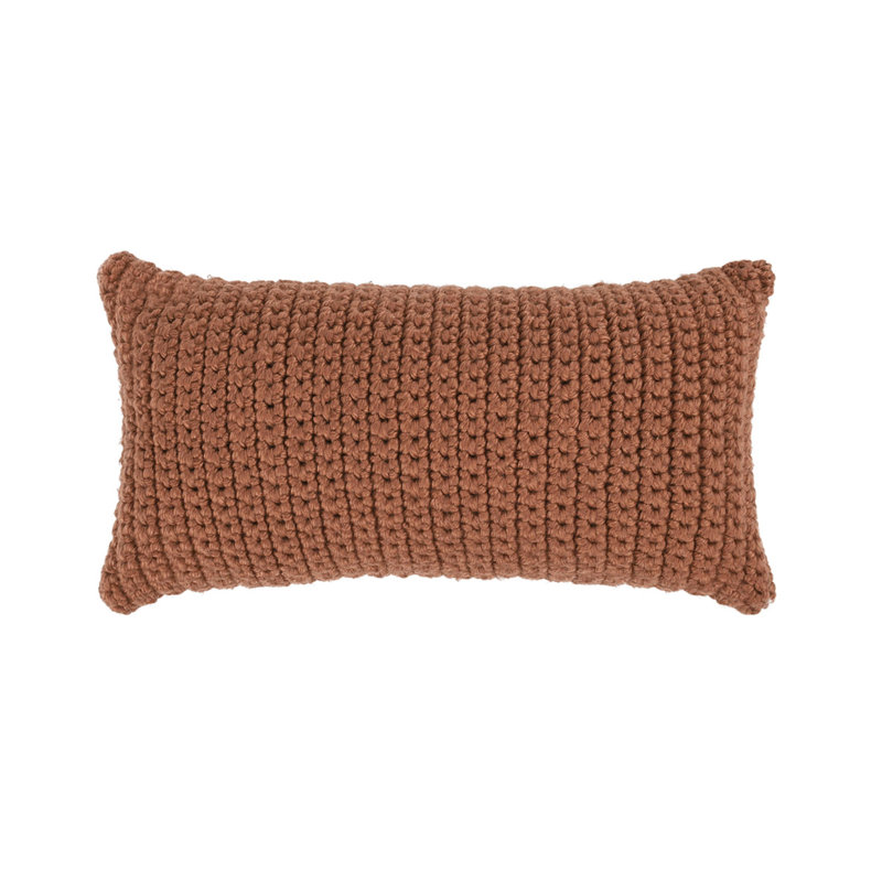 Coussin d'extérieur Prism Performance, H 14 po x l 26 po, Jaune ambre, Forme rectangulaire