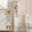 Tall 4-Shelf Multi-Purpose Black Storage Cabinet – Slim Bathroom, Kitchen & Bedroom Organizer with Adjustable Shelves & Door-2123645948