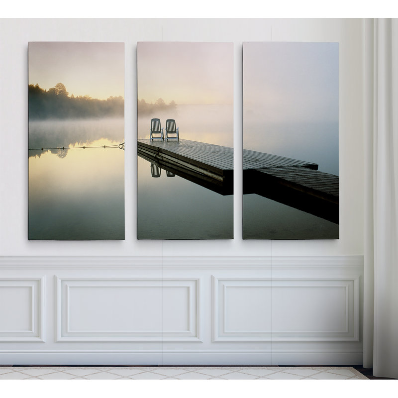 " Algonquin Provincial Park " 3 - Pieces, 24" H x 36" W x 1.5" D
