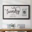«Never Ending Laundry», toile encadrée de qualité supérieure - prête à être accrochée-88113893-95417922