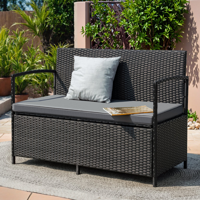 Cameika 44.7'' Outdoor Loveseat