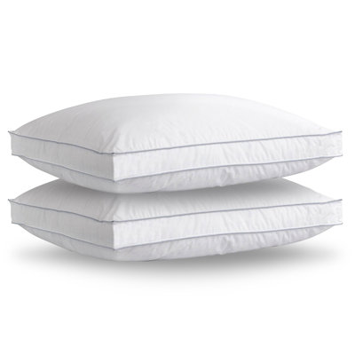 Oreiller en duvet synthétique imperméable avec soufflet