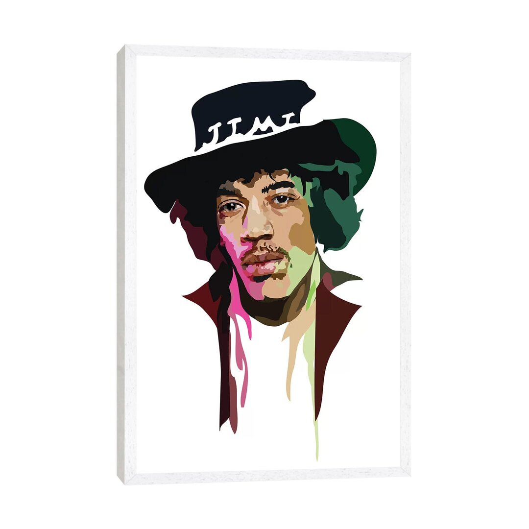 Leinwandbild Jimi Hendrix von Anna Mckay