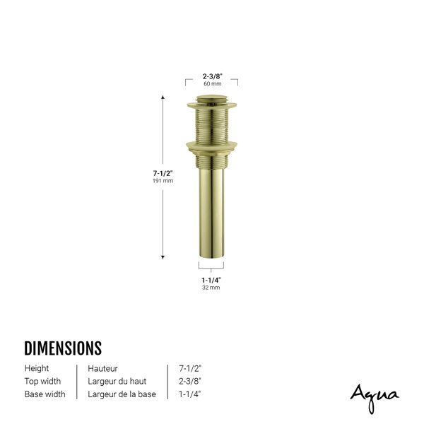 Dimensions du produit