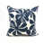 Floral bleu marine sélectionné