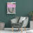 Wrapped Canvas Wall Art - Erin Ashley  'Catch a Glimpse' Wall Art for Living Room, Bedroom, or Office Décor  - 24x32