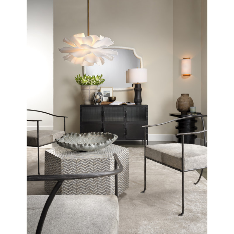 Zinnia Chandelier, Small, 37.75" H x 22" W x 22" D