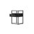 Audrinah 15.7'' W Metal Nightstand-556422167