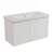 Wall-Mounted Floating Bathroom Vanity with Ceramic Sink