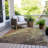 Machine Washable Indoor/Outdoor Xhevrie Mocha Rug-1880109682