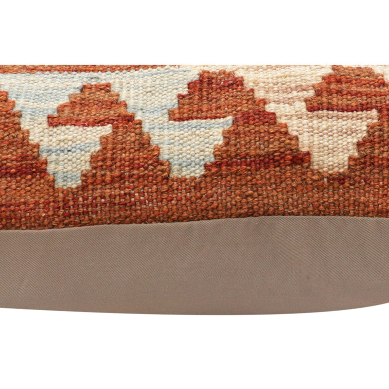 Boho Chic Gillespi Turkish Hand-Woven Kilim Pillow - 19'''' X 20''''