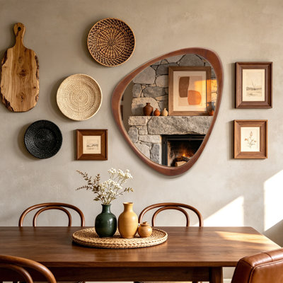 Miroir d'appoint mural Asymmetric