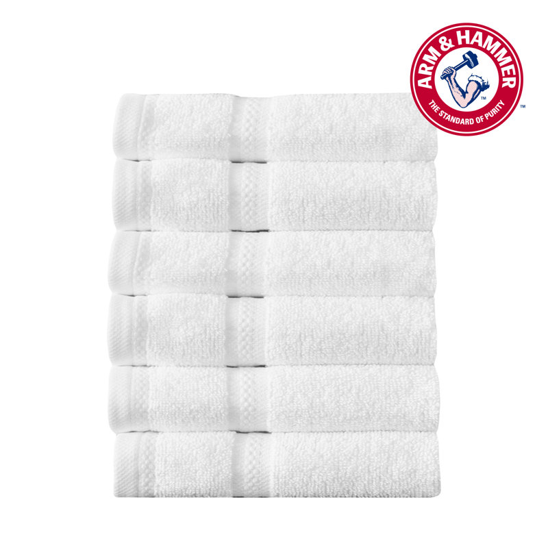 Arm & Hammer Performance Washcloths, White