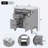 Dylnn Freestanding Bathroom Cabinet,30'' Bathroom Vanity with Top Sink with 2 Drawers and a Tip-out Drawer -1642586893
