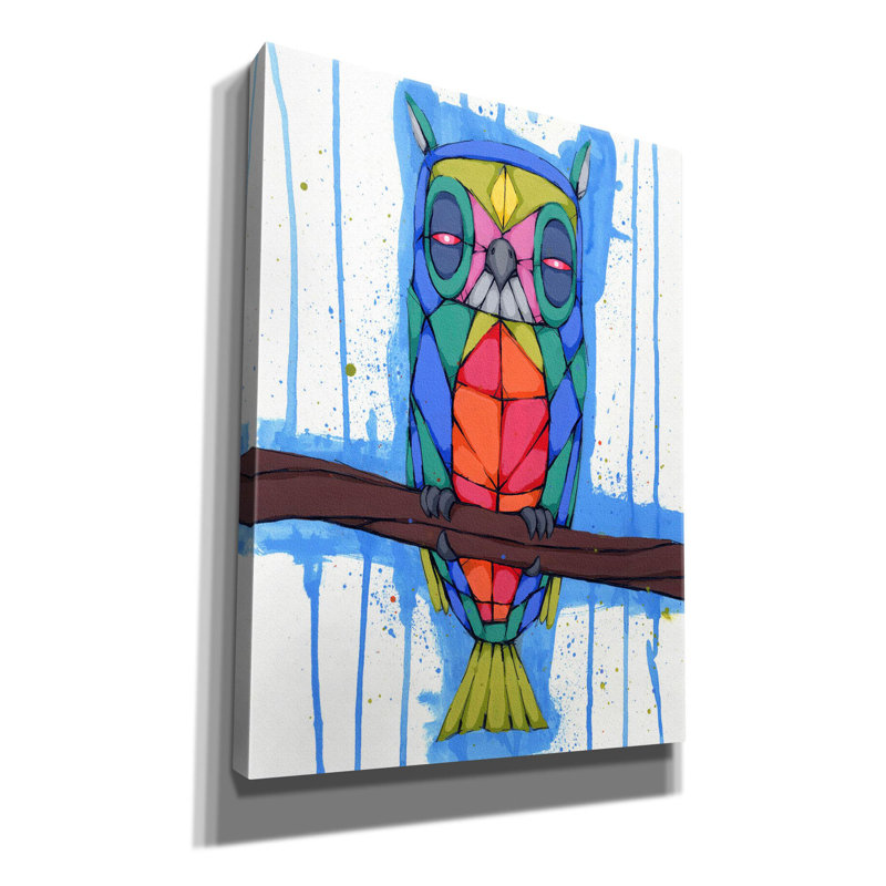 Sur toile, H 54 po x l 40 po x P 1,5 po