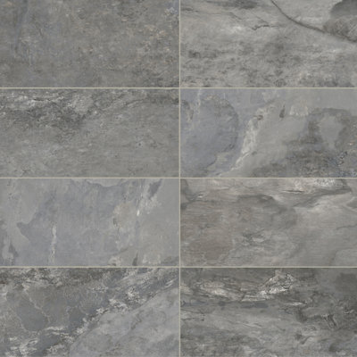 Wells Stone Slate 12" x 24" Porcelain Tile