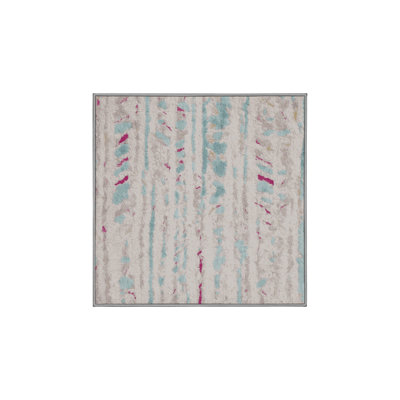 Machine Washable Gray Area Rug