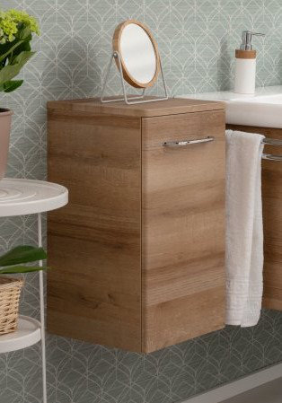 Milano Bathroom Cabinet, Knotted oak
