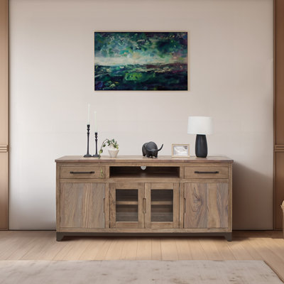 Essa Solid Wood Storage Credenza