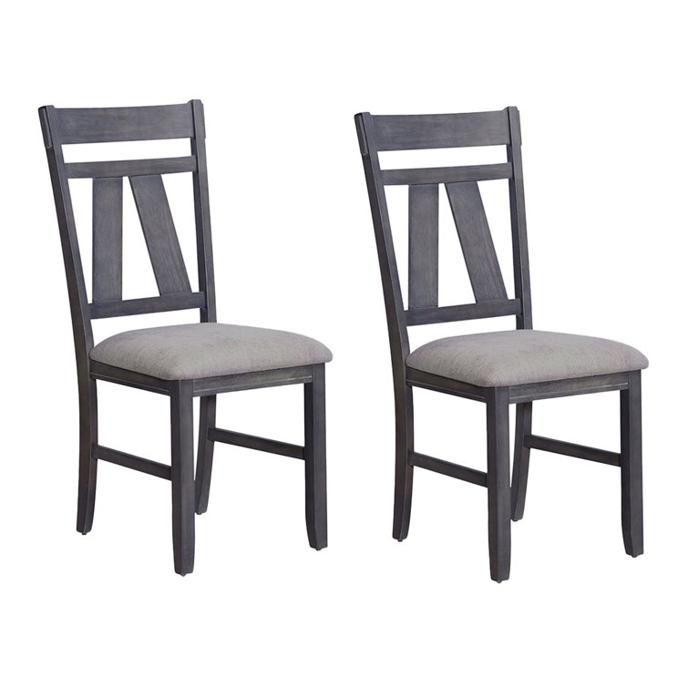 Aljona Back Upholstered Side Chair (Set of 2)